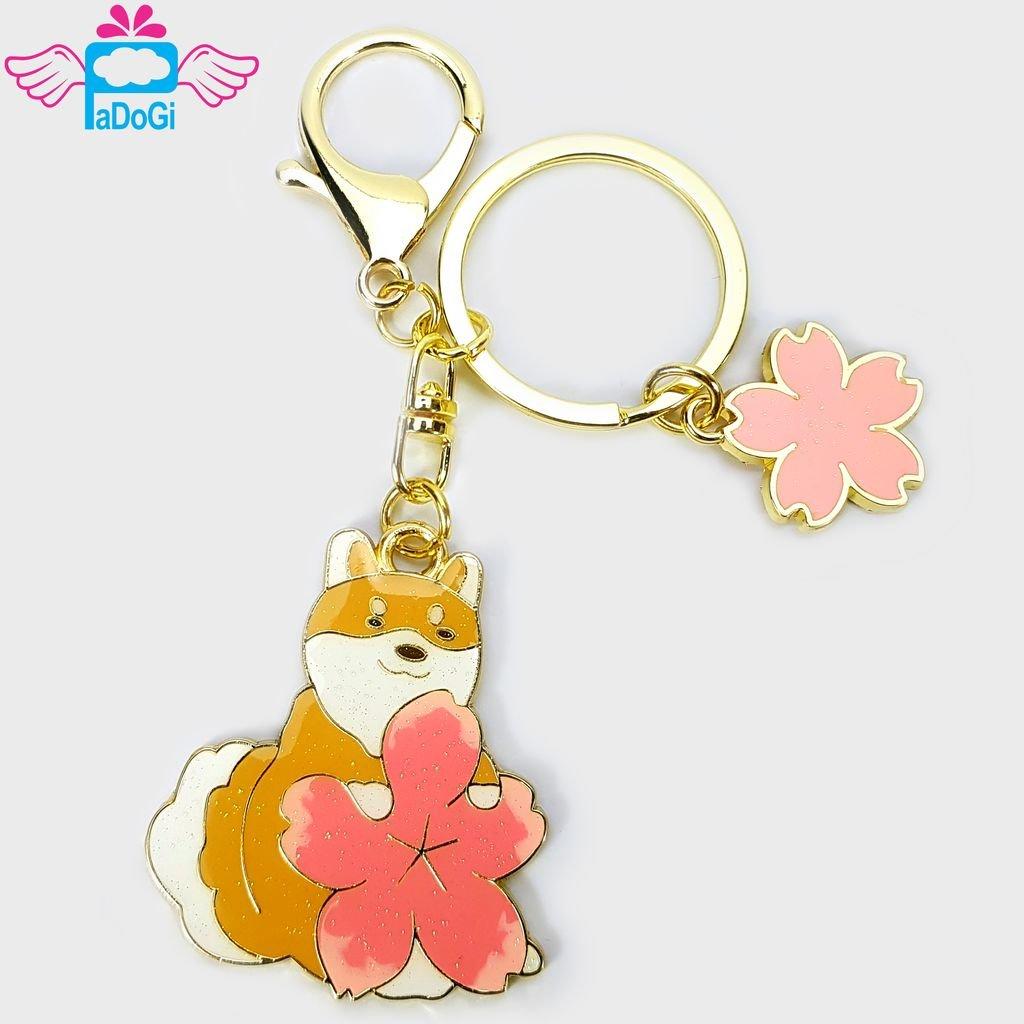 Móc Khóa Hoa Anh Đào - Hồ Ly - Chuột