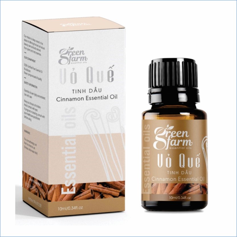 Tinh dầu vỏ quế Greenfarm 10ml