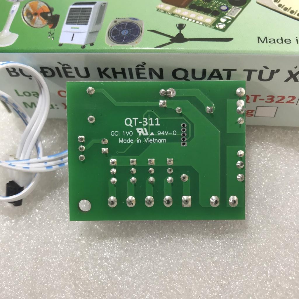Mạch Điều Khiển Quạt Từ Xa QT-FAN QT-311 Bo Quạt Đa Năng Hồng Ngoại Đấu Nối Dễ Dàng