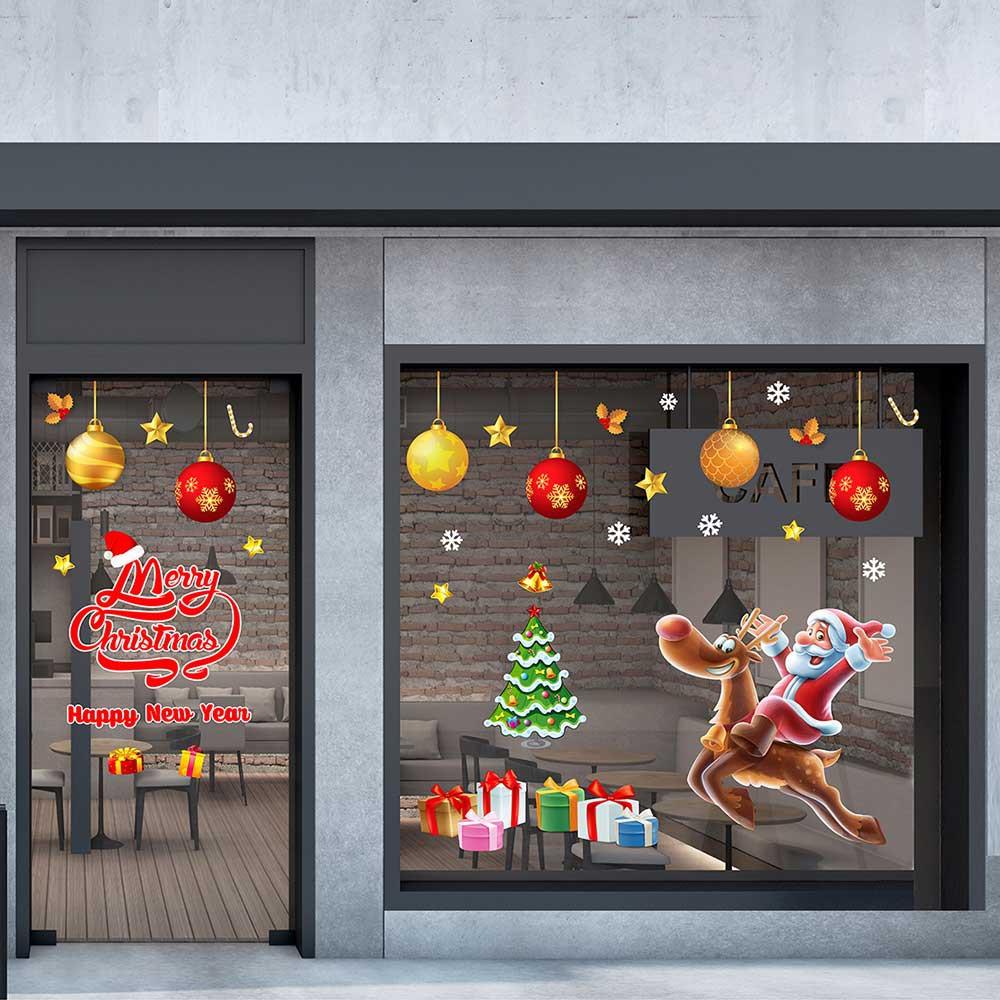 DECAL TRANG TRÍ NOEL 2021 COMBO SỐ 46