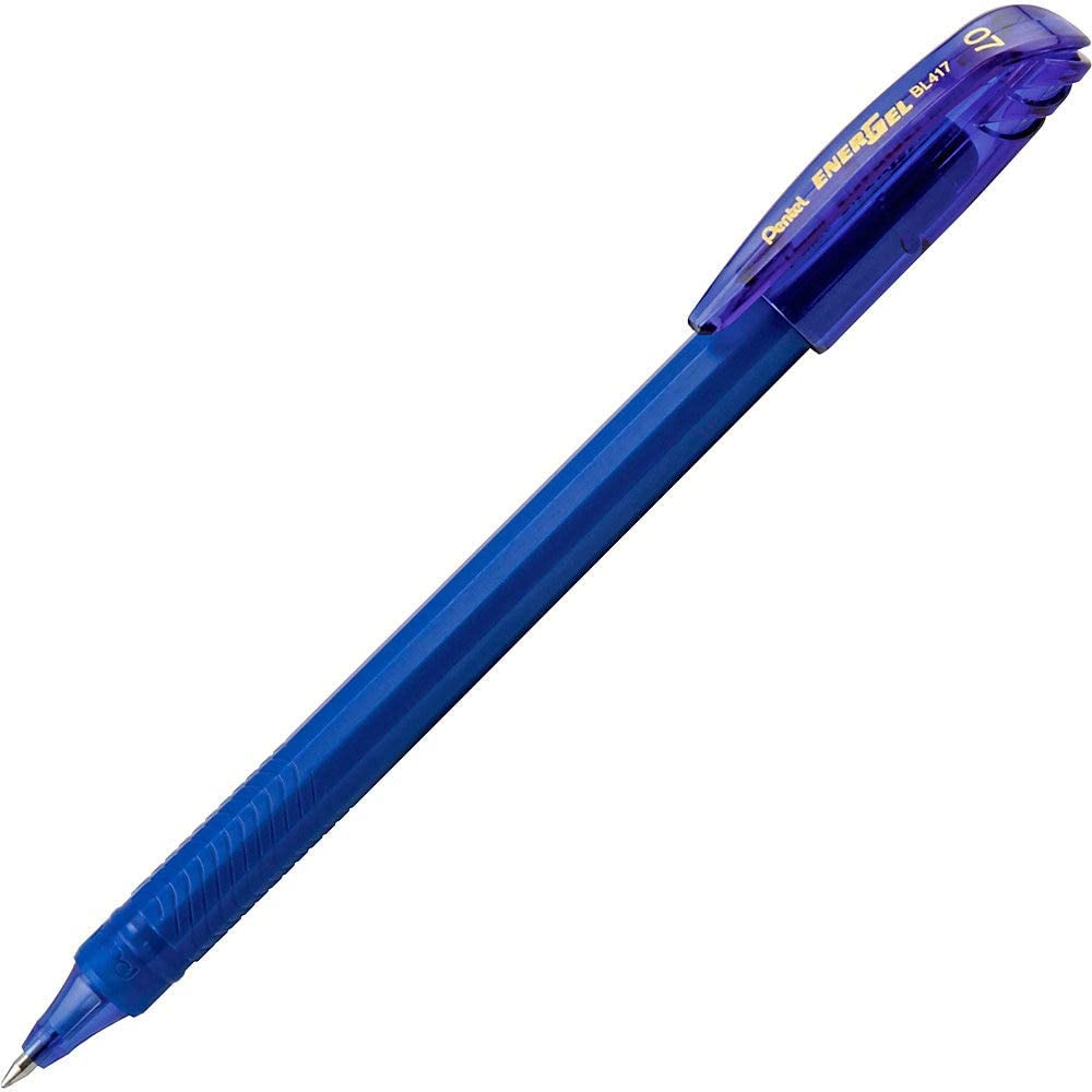 Hình ảnh Bút Ký Mực Gel Nhật Bản Pentel Energel BL417 Ngòi 0.7mm 12 Màu Mực