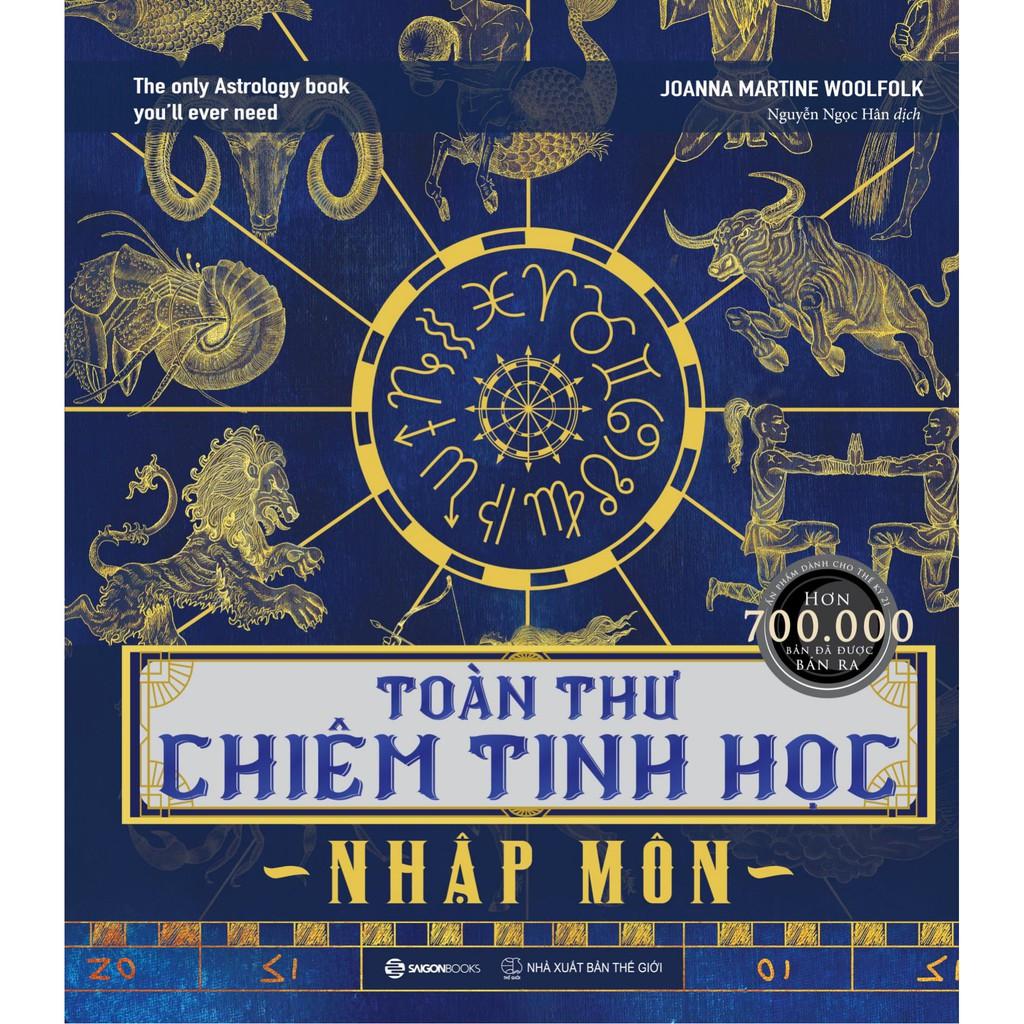 Sách - Chiêm Tinh Học - Vận Dụng Trí Tuệ Về Các Vì Sao Vào Đời Sống và toàn thư chiêm tinh học nhập môn (lẻ tuỳ chọn)