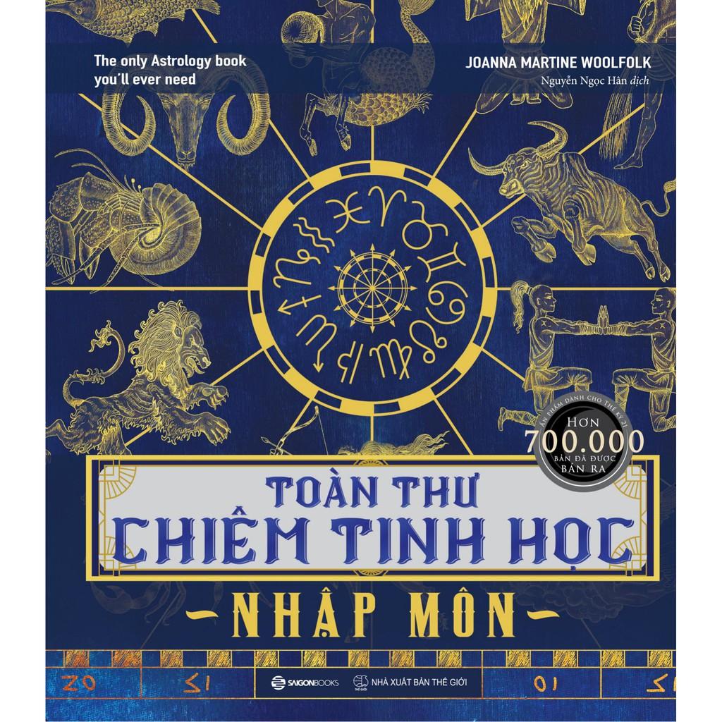 Sách - Chiêm Tinh Học - Vận Dụng Trí Tuệ Về Các Vì Sao Vào Đời Sống và toàn thư chiêm tinh học nhập môn (lẻ tuỳ chọn)