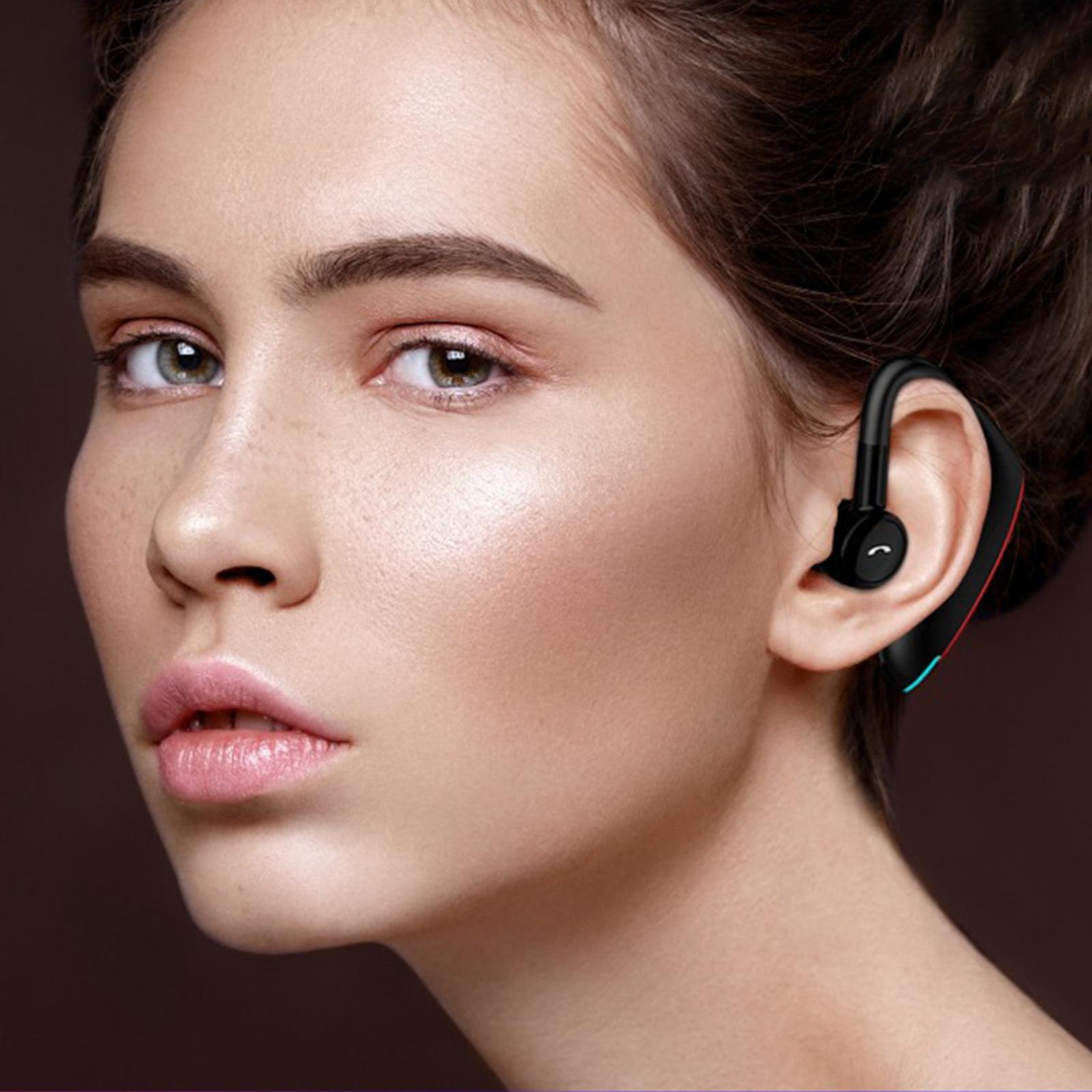 Bluetooth Earpiece Handsfree Headset Business Number Report Driving