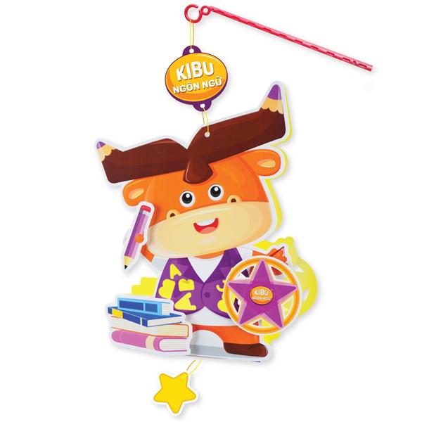 Lồng Đèn Sáng Tạo - Kibu Thông Minh - Ngôn Ngữ - Happy Kibu KB00624-002