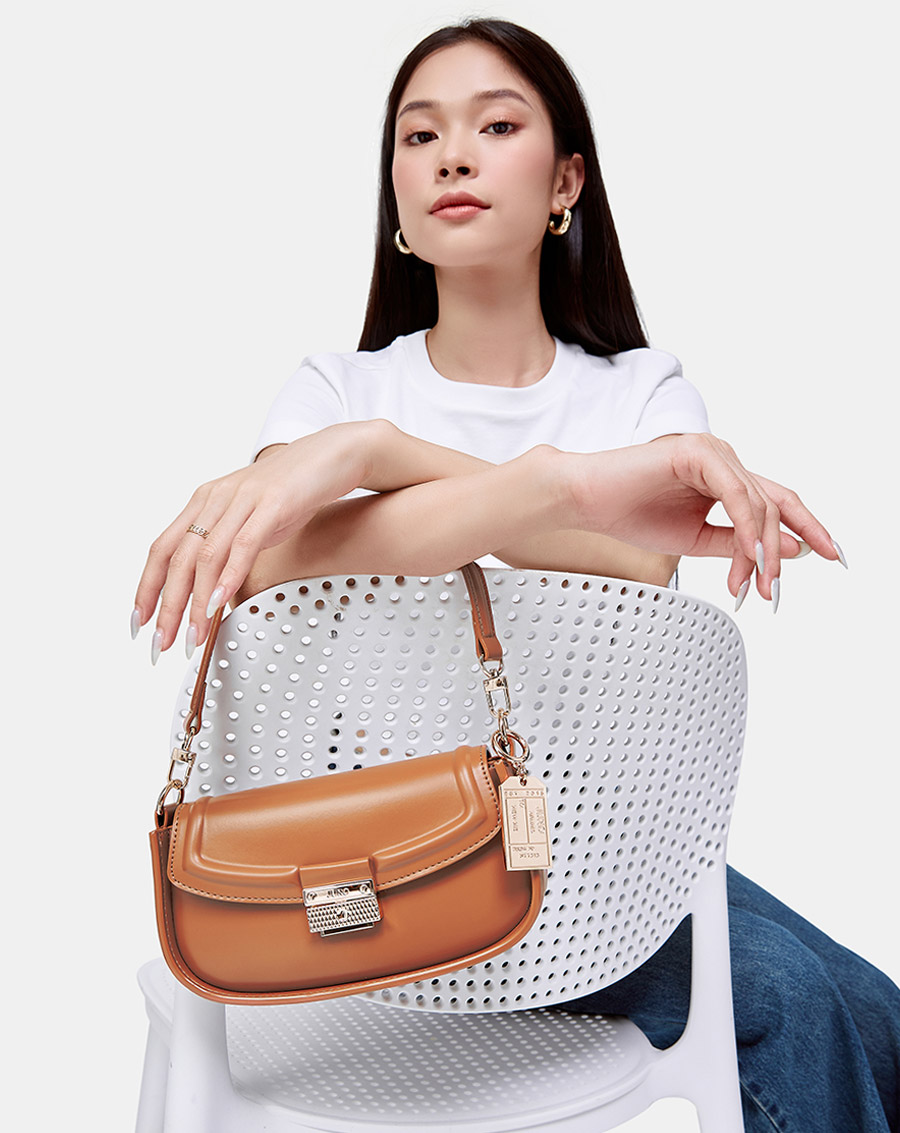 Túi Xách Nữ Thời Trang JUNO Cỡ Nhỏ Hobo Time Travelling TXN724