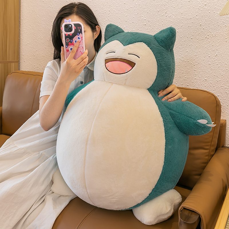 Gấu Bông Pokemon Snorlax (Kabigon) Mẫu Mới Siêu Hot Siêu Cute (30cm---&gt;80cm) Hàng Xịn Cao Cấp (Tặng Kèm 1 Ví Da 12 Ngăn Đựng Thẻ Atm, Cccd)