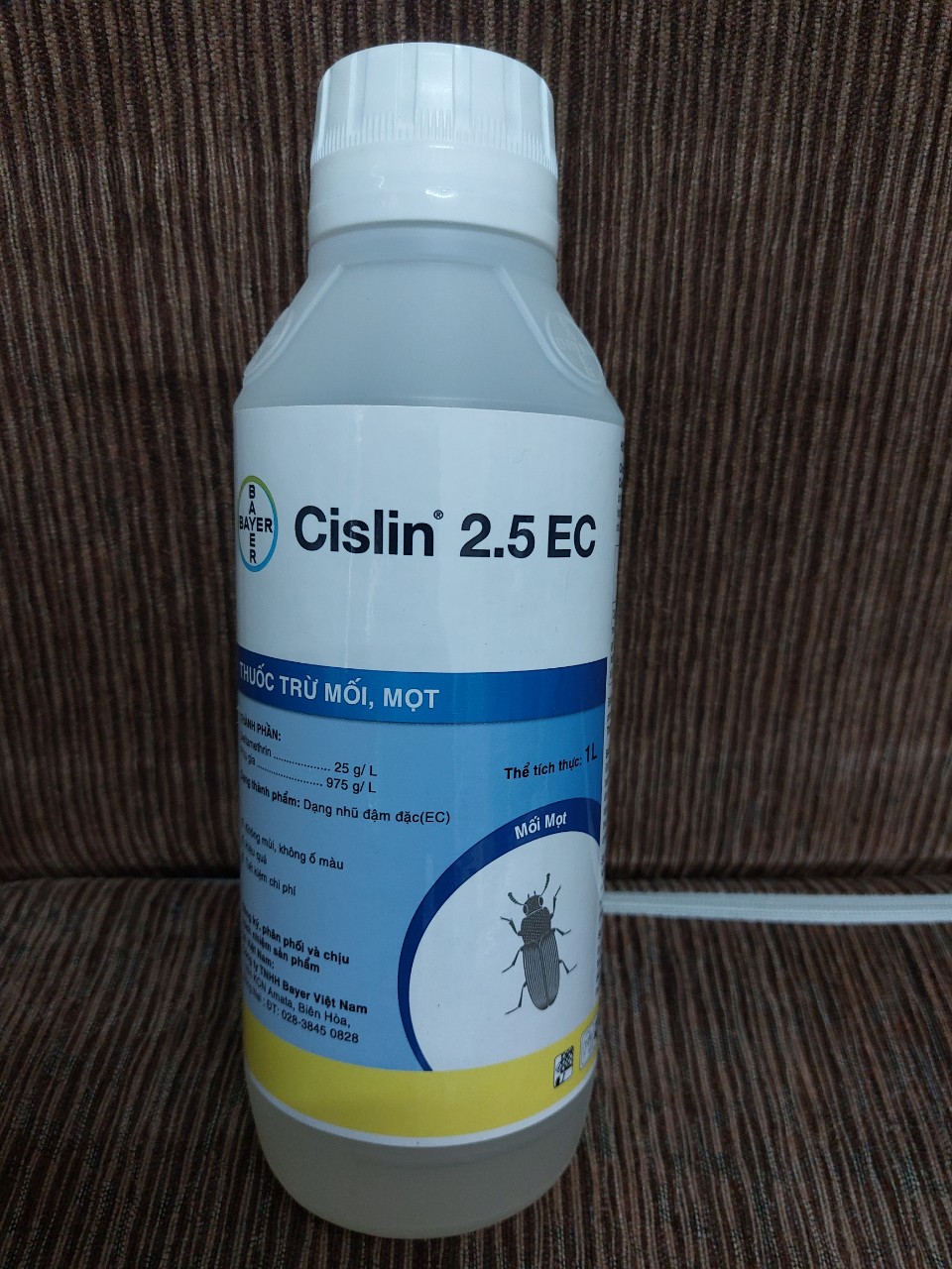 Thuốc diệt mối, mọt gỗ khô CISLIN 2.5EC chai 1lit
