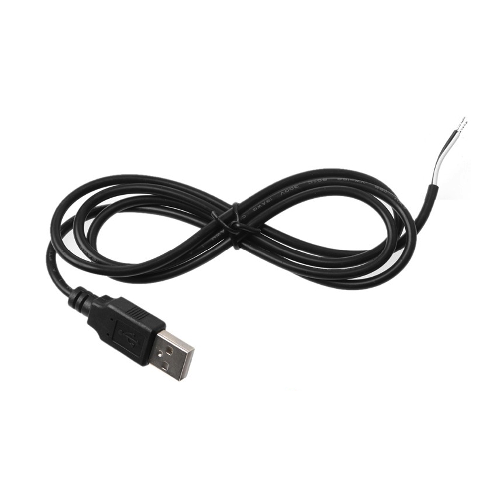 Dây cab nguồn USB dài 1,2 Mét, Dùng cho các loại đèn Led 5V, 12V, 24V