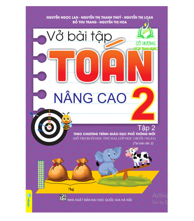 Sách - Vở Bài Tập Toán Nâng Cao 2  - Theo chương trình GDPT mới