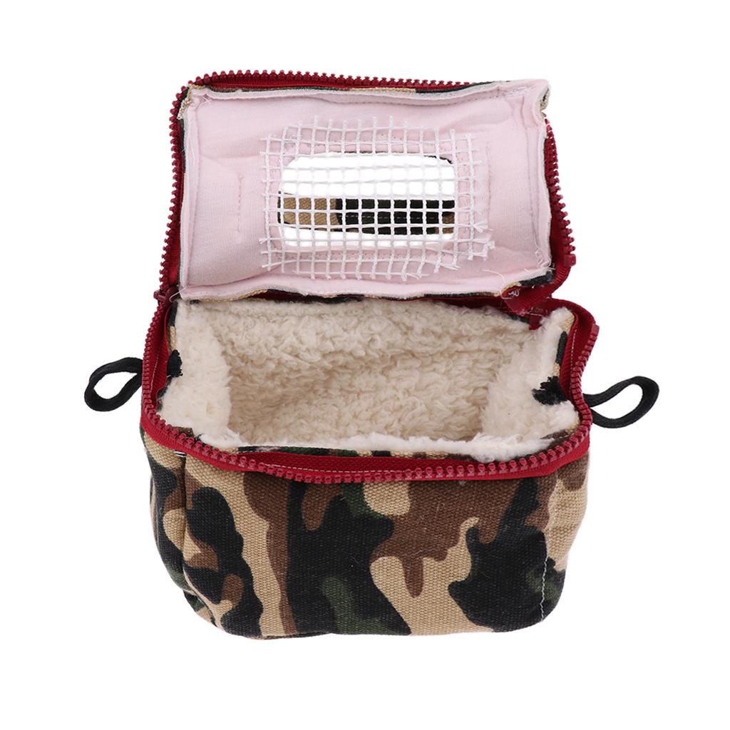 Pet Hamster Carrier Portable Breathable Travel Bag