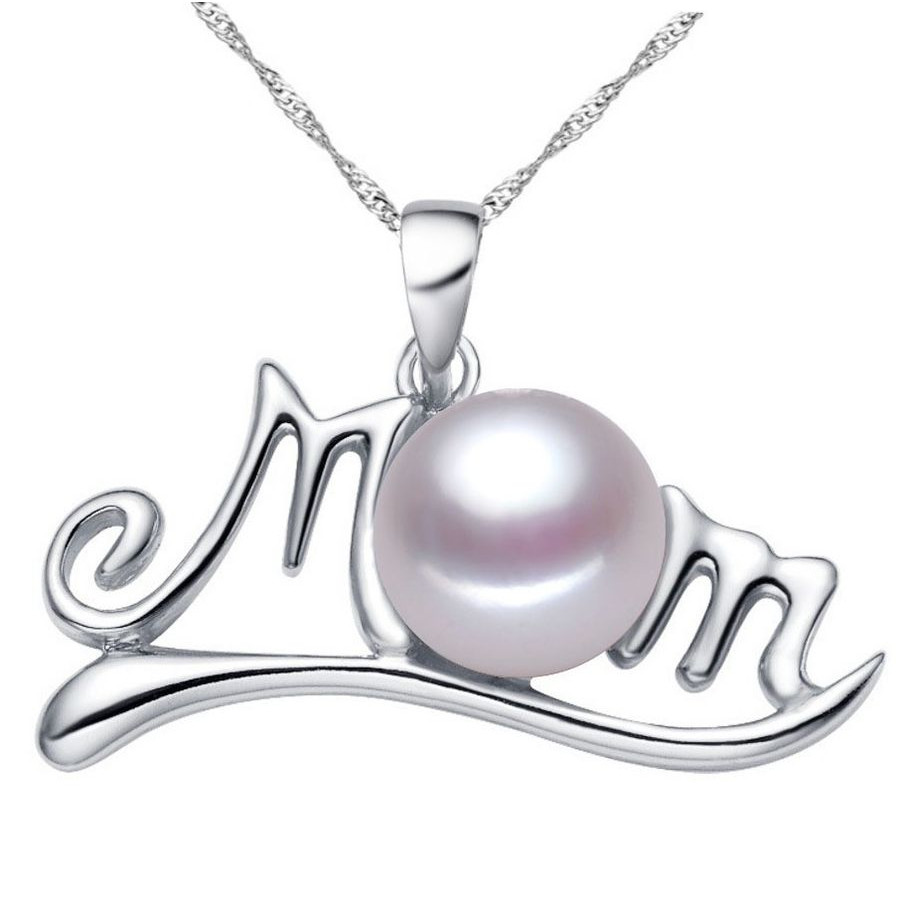 Mặt Dây Chuyền Ngọc Trai Nước Ngọt Thiên Nhiên Cao Cấp - Mẹ Yêu - Trang Sức Cô Tấm - MOMMY PEARL  - CTJ0812