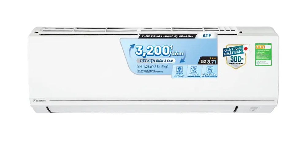 Máy Lạnh Daikin ATF25XAV1V 1HP - Hàng Chính Hãng (Chỉ giao HCM)