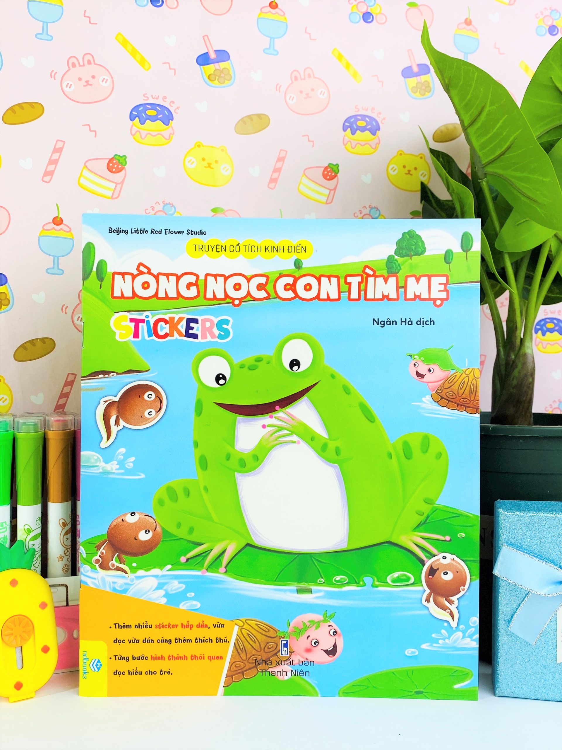 Sách - Combo 8 Cuốn Truyện Cổ Tích Kinh Điển Stickers - Ndbooks