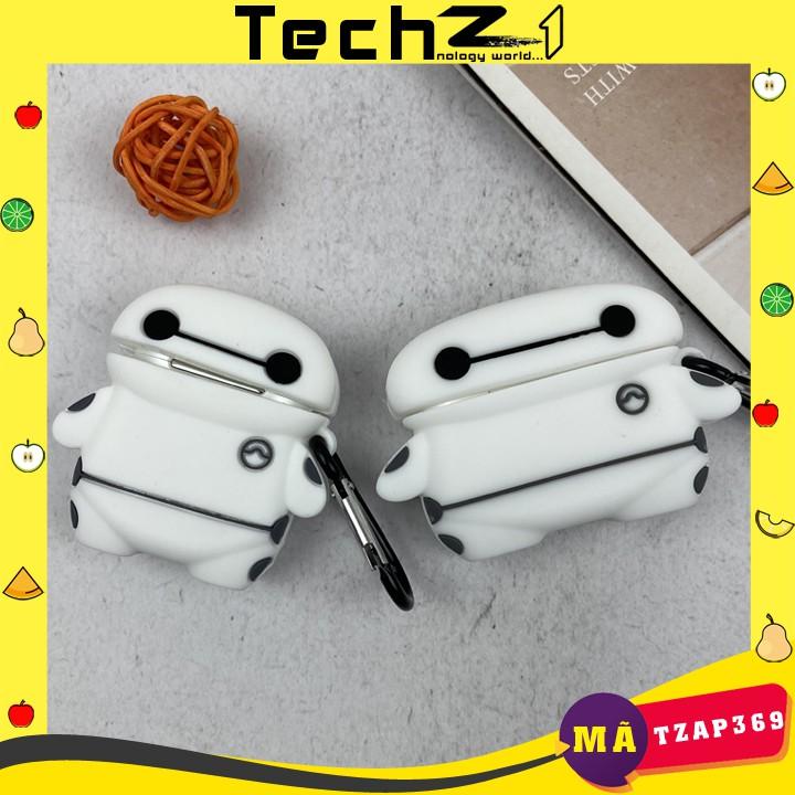 bao Case, Ốp cho Airpods 1 / 2/ Pro kiểu dáng Big Hero 6 Baymax độc đáo - Mã TZAP369