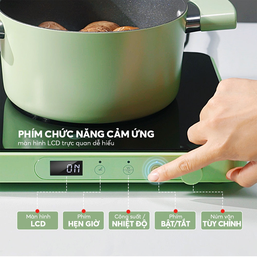 Bếp điện từ đơn Elmich ICE-3879 - Hàng chính hãng