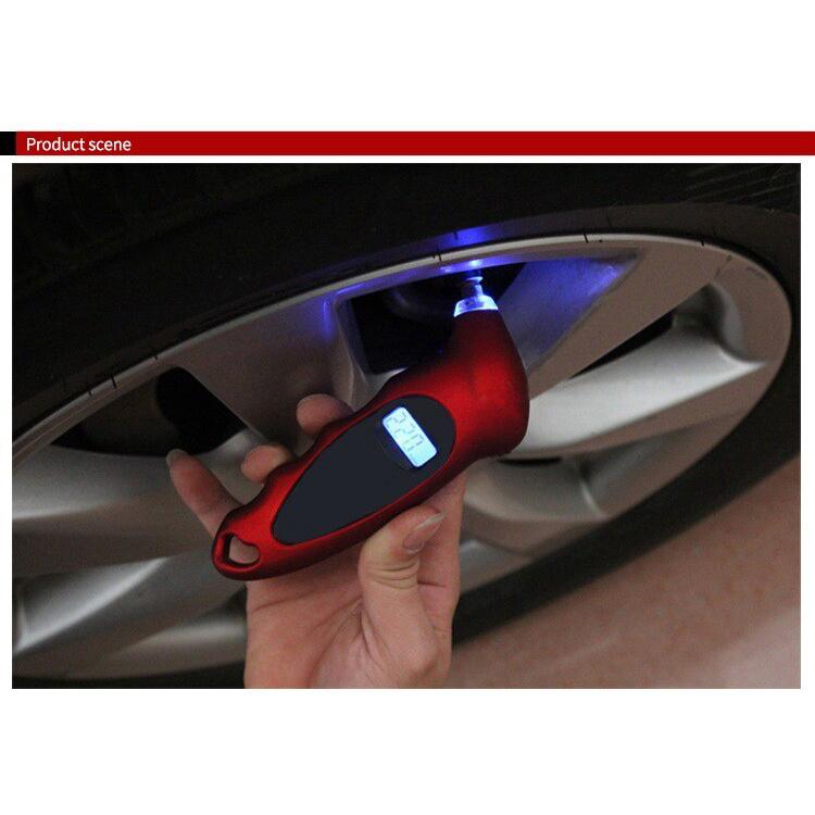 Máy đo áp suất lốp xe hơi màn hình LCD độ chính xác cao