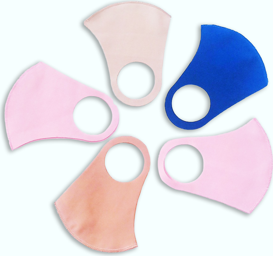 Combo 5 khẩu trang su chống bụi màu ngẫu nhiên