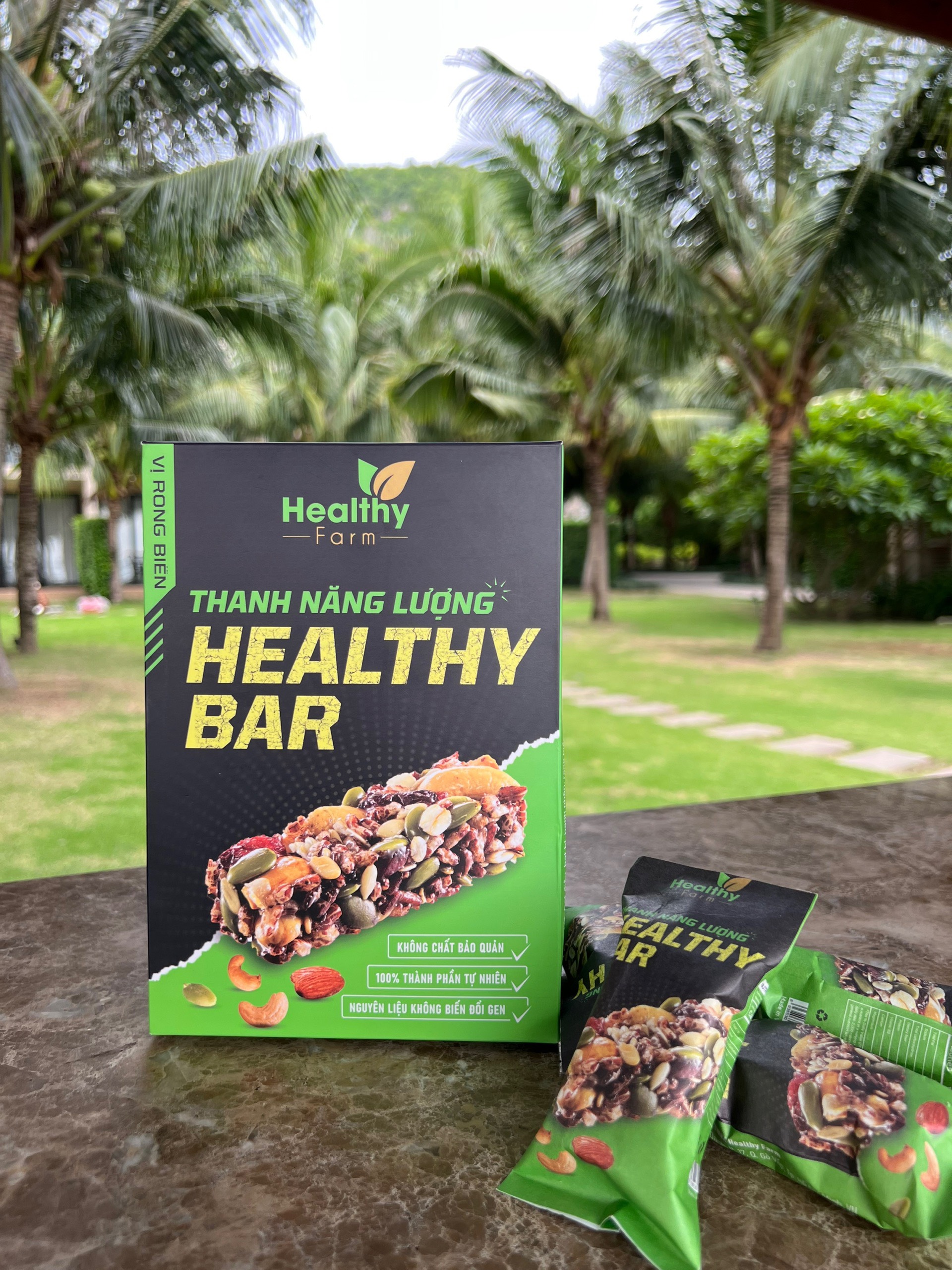 Thanh Năng Lượng Healthy Bar - Vị Rong Biển - 12bar