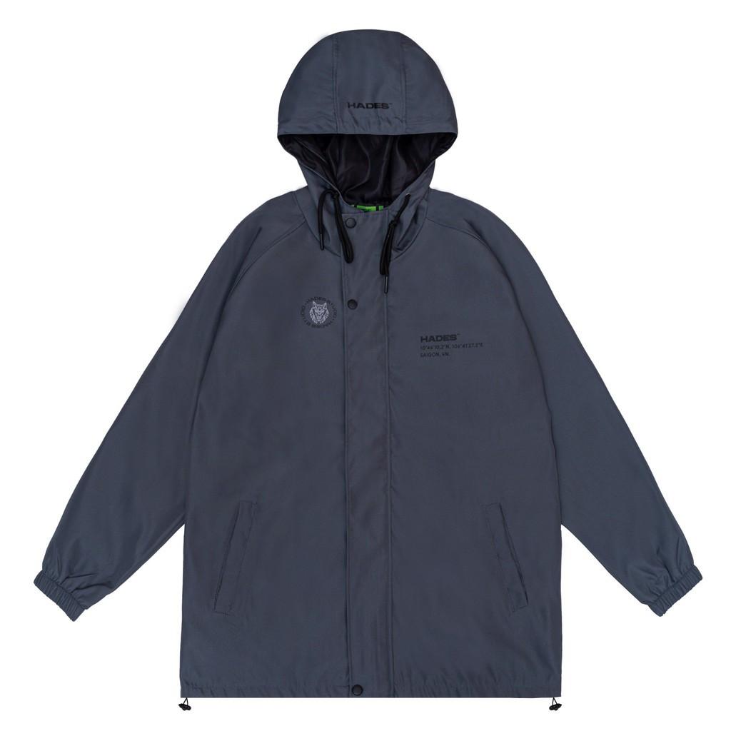 Áo khoác dù nam màu xanh navy - mẫu 2021 áo gió nam form rộng unisex
