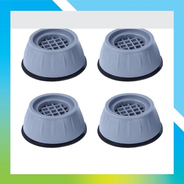 Set 4 đệm cao su chống rung máy giặt tiện lợi - đế kê máy giặt chống rung chống ồn