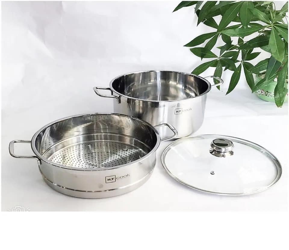 Bộ Nồi xửng hấp Inox Đông Á cao cấp 28CM