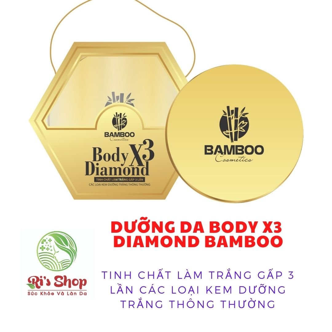 KEM BODY DƯỢC MỸ PHẢM BAMBOO - DƯỠNG DA TRẮNG HỒNG TỰ NHIÊN TỪ SÂU BÊN TRONG - GIÚP DA CĂNG BÓNG MỊN MÀNG