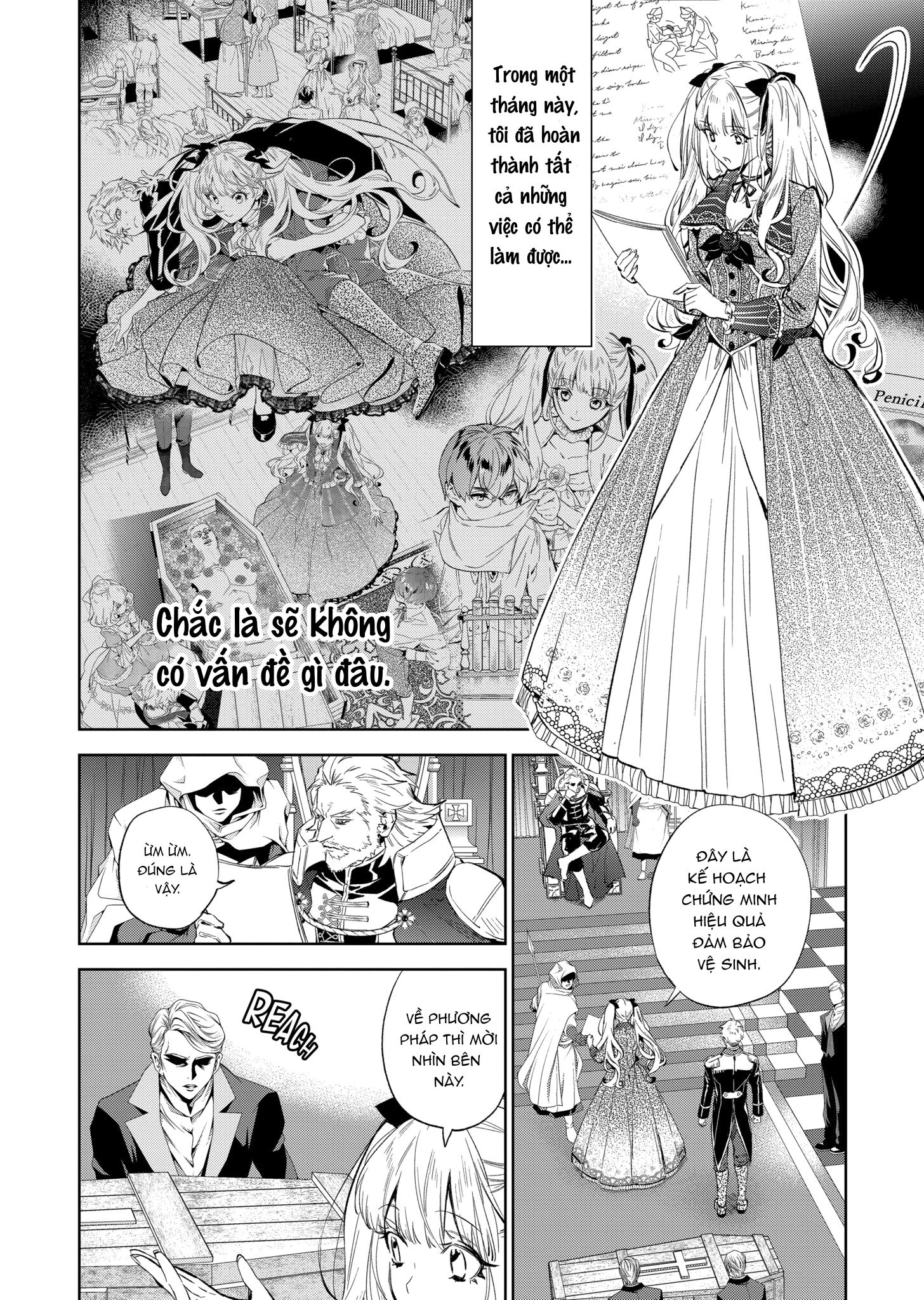 nữ phụ phản diện muốn trở thành một con chim sơn ca chapter 17.1 3