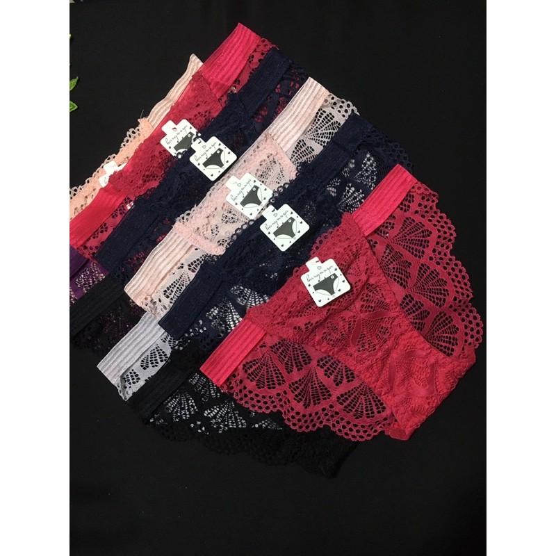 Quần lót nữ set 10c cực sexy/ quần chíp nữ ren xinh
