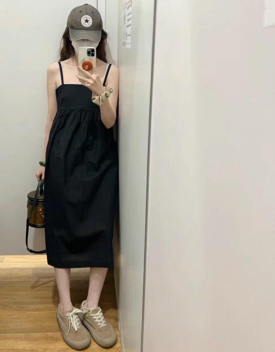 DIYIWEI Váy dài bãi biển, váy siêu tiên, váy thắt lưng thon.