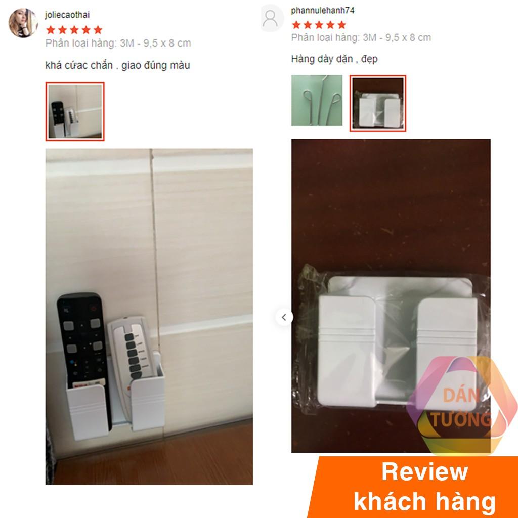 Kệ để điện thoại dán tường hộp đựng đồ remote đa năng _ Mẫu 02