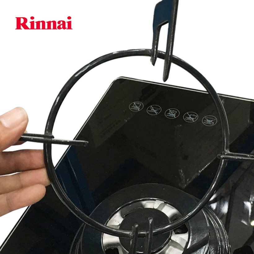 Bếp gas âm Rinnai RVB-6SDQ, Cảm ứng ngắt gas tự động - Hàng chính hãng