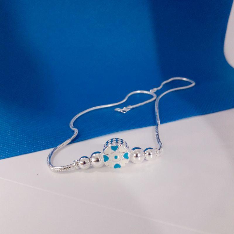 Dây chuyền bạc cao cấp cho bé gái  YN JEWELRY