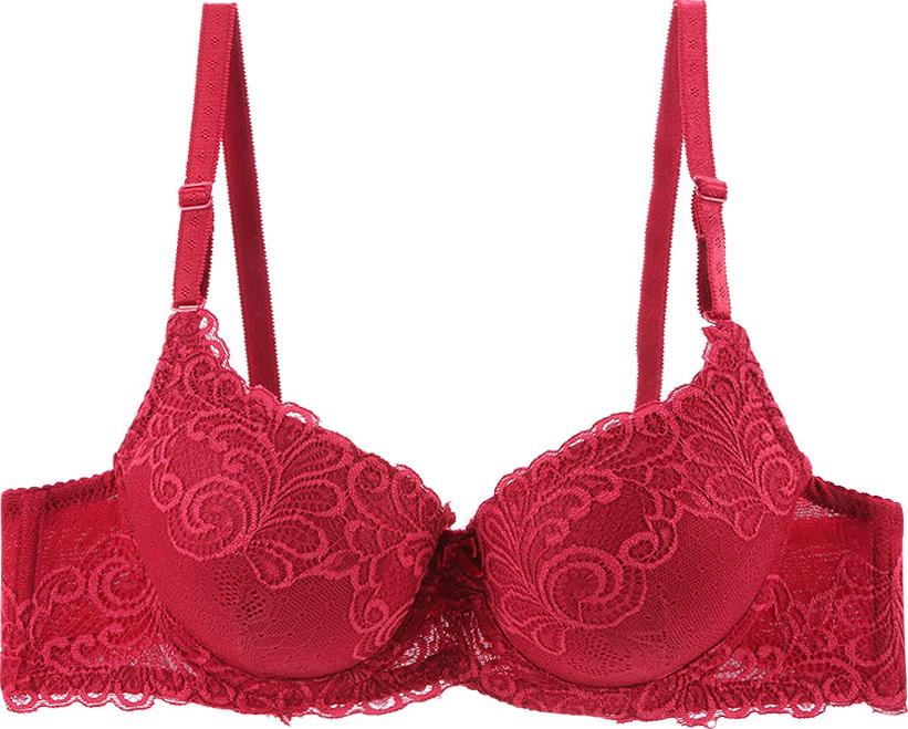 Bộ 4 Áo Ngực Cao Cấp Nữ Mignon Ren Mút Dày AN074 - Màu Ngẫu Nhiên