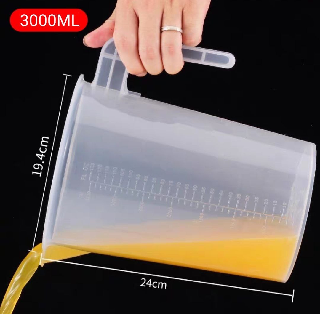 CA ĐONG ĐỊNH LƯỢNG PHA CHẾ ĐA NĂNG - CA ĐONG CÓ VẠCH CHIA MIL DÙNG CHO NHÀ  HÀNG ĐỒ UỐNG QUÁM BAR - CÓ NHIỀU SIZE 5000ML - 3000ML - 2000ML - 1000ML - 500ML - 100ML