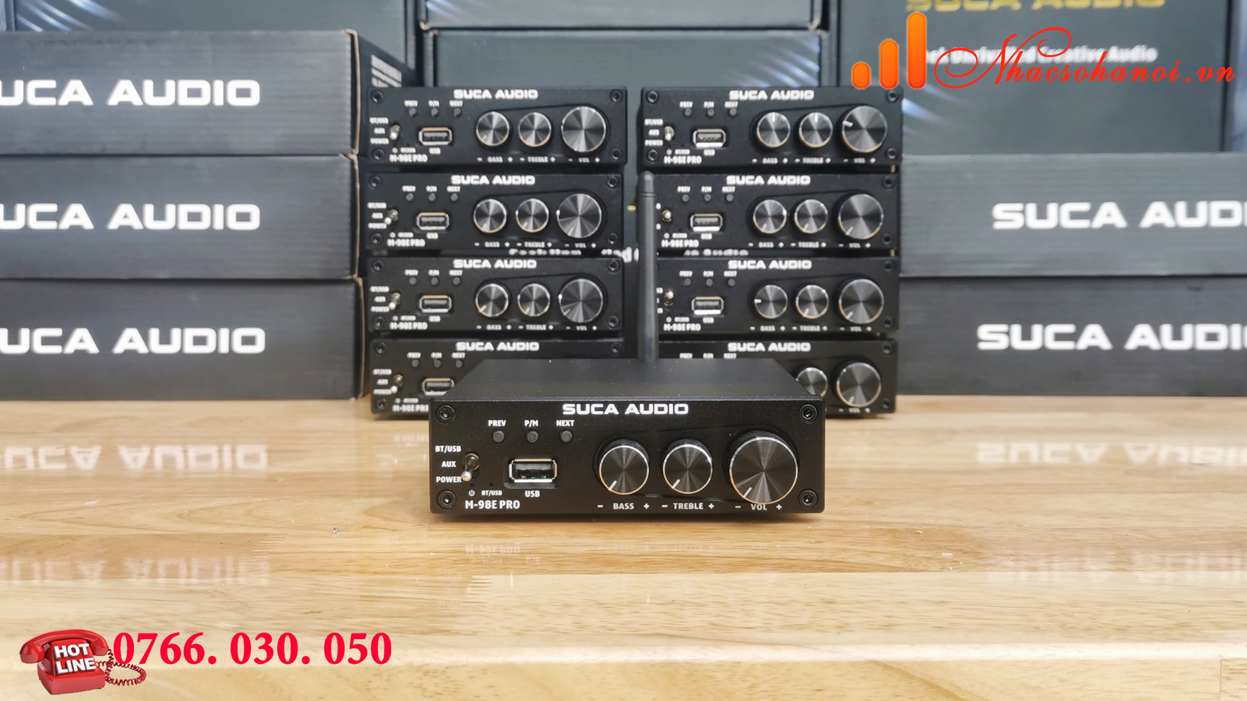 CHÍNH HÃNG - AMPLY SUCA-AUDIO M98E PRO CÔNG SUẤT KHỦNG