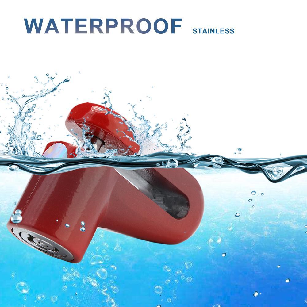 Chống Trộm Bánh Xe Phanh Đĩa Khóa Bằng Dây Thép Cho M365 Xe Điện Xe Đạp Xe Tay Ga Phụ Kiện Xe Máy Color: B