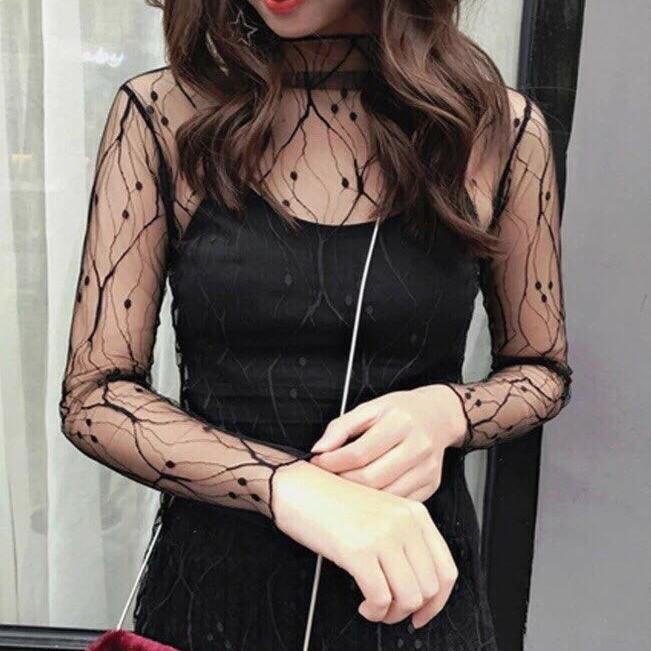 Áo lưới rễ cây Quảng Châu thanh lịch