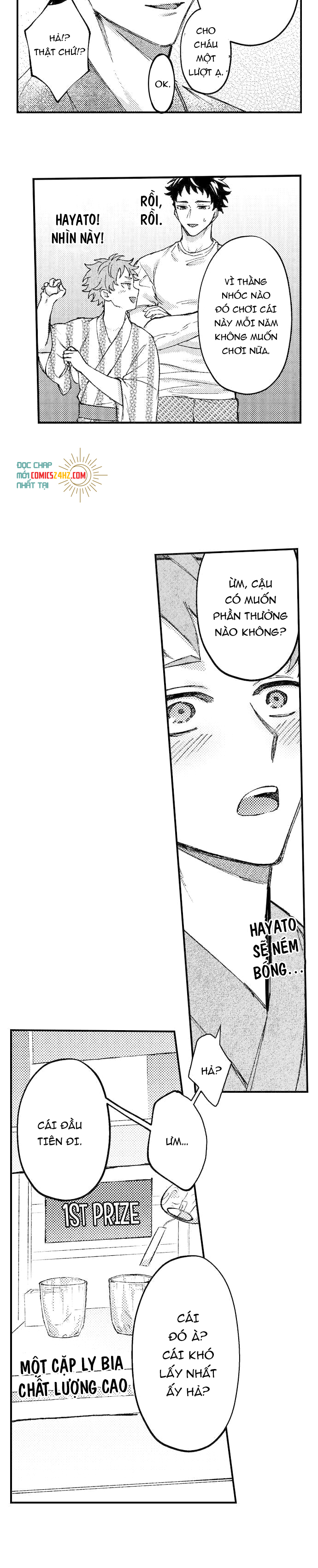 tình yêu ngây thơ của cậu bé bóng chày chapter 8 6