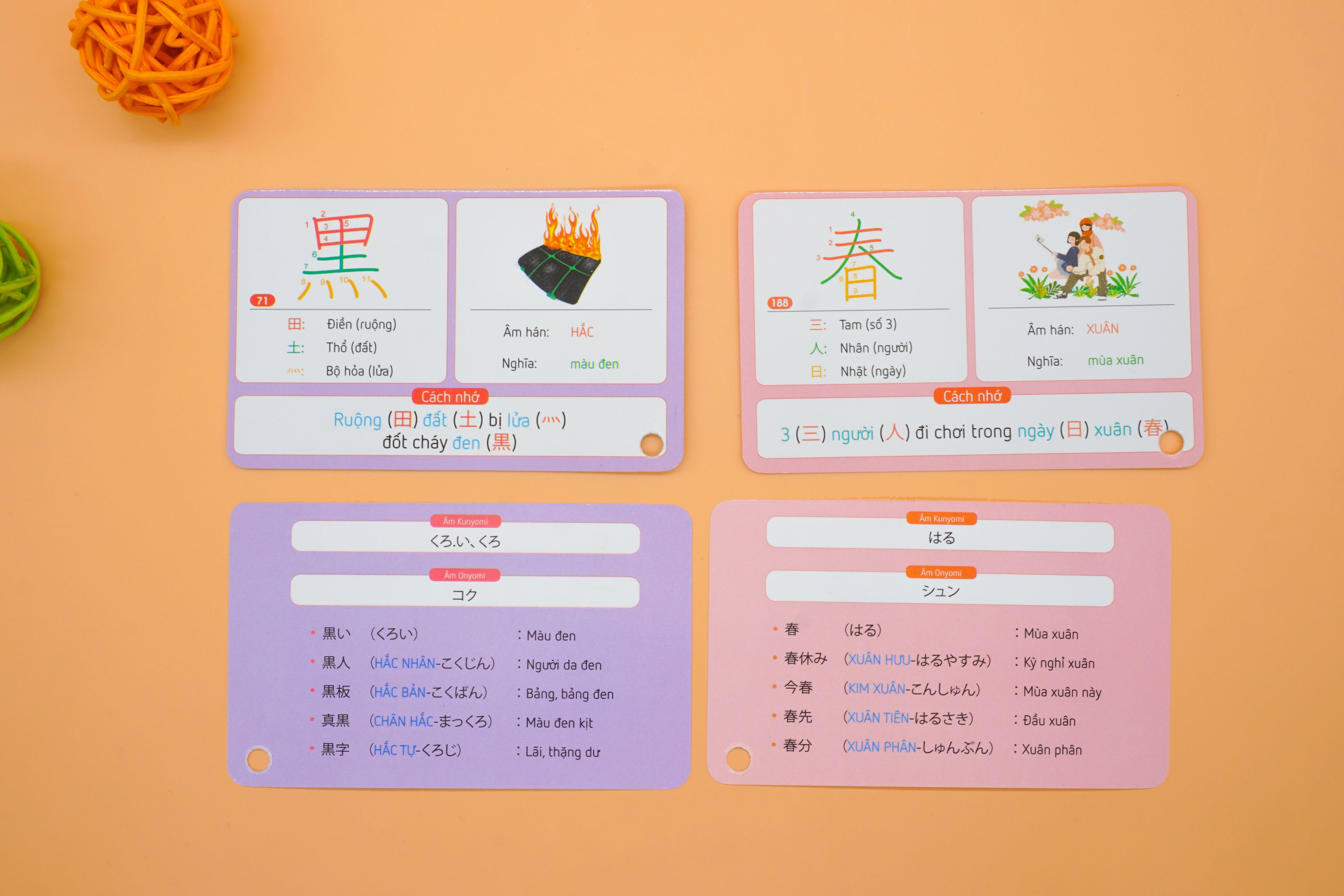 Flashcard Hack Não 220 Kanji N5 - Hướng Dẫn Học Qua Câu Chuyện