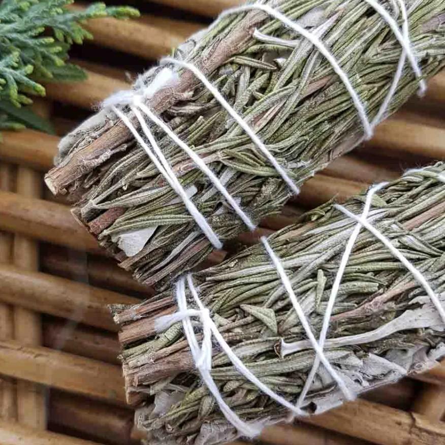 Xô Thơm Hương Thảo (Rosemary Smudge) Tăng Cường Sự Nhạy Cảm & Bồi Dưỡng Đam Mê l XÔ THƠM THANH TẨY