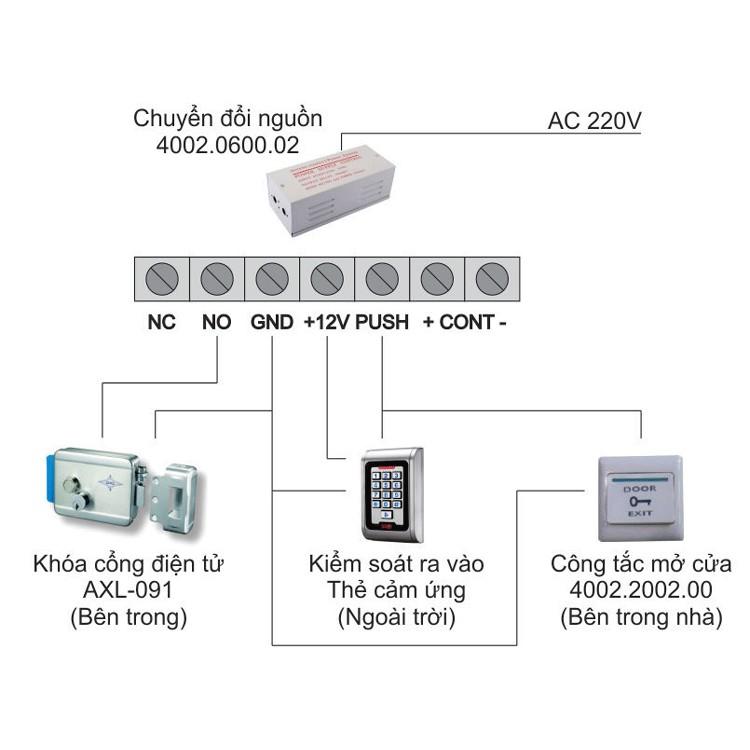 Khóa cổng điện tử AXL-091