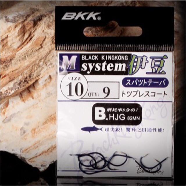 1 Vỉ Lưỡi Câu Cá BKK M-System Cực Nhạy
