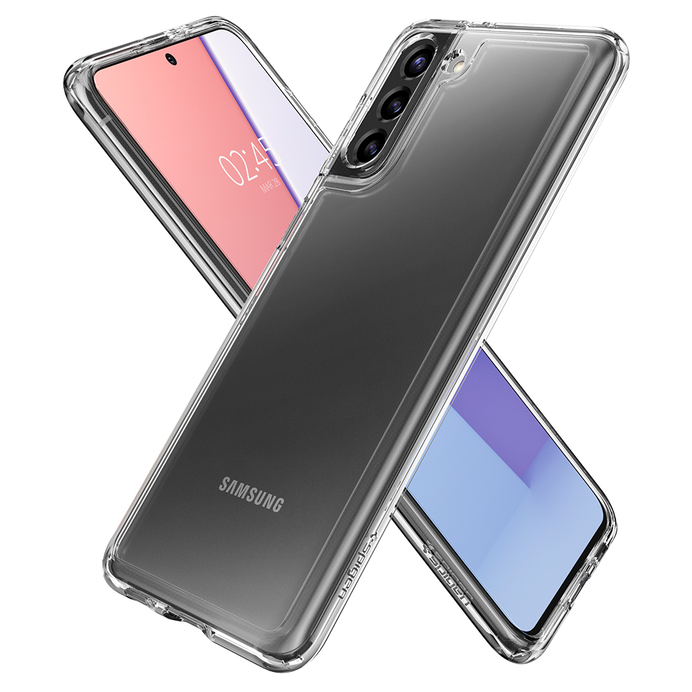 ỐP LƯNG SPIGEN CRYSTAL HYBRID CHO SAMSUNG GALAXY S21 ULTRA/ S21 PLUS 5G - HÀNG CHÍNH HÃNG