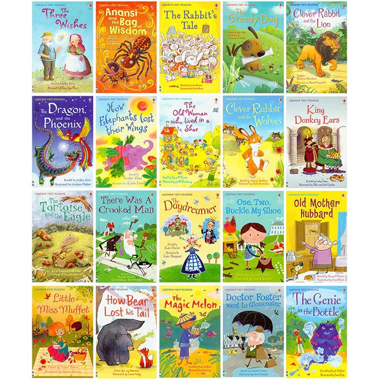 Usborne My First Reading Library - Bộ Xanh 50 cuốn