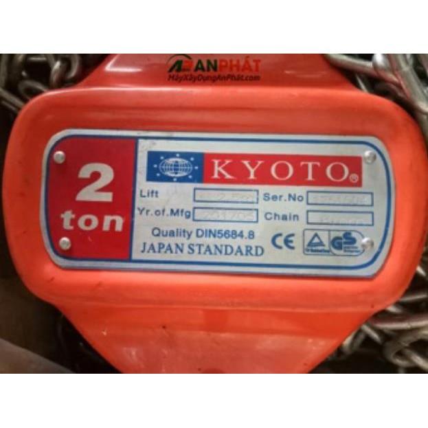 Palăng xích kéo tay 1 tấn, 2 tấn cáp thép giá sỉ