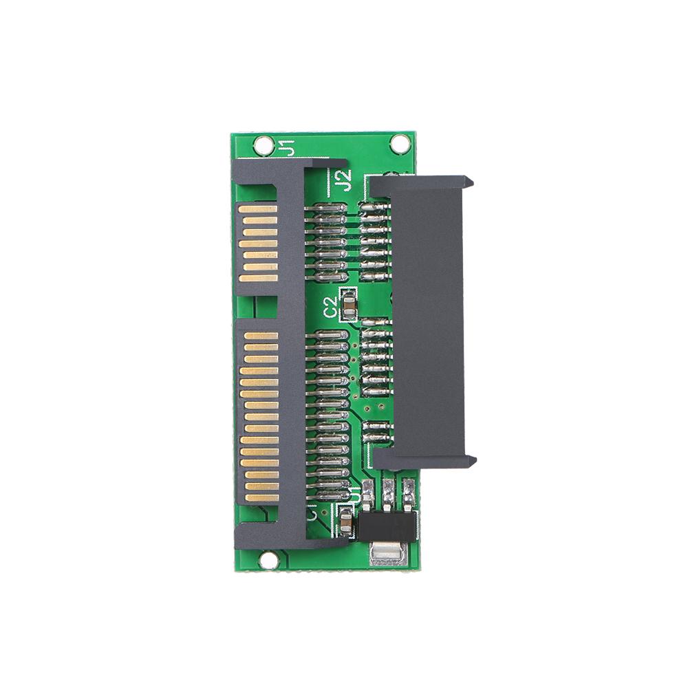 1.8in Micro SATA to SATA 2.5 SSD Hard Drive Disk Adapter Card for Laptop Computer Converter Card with Built-in IC Chip