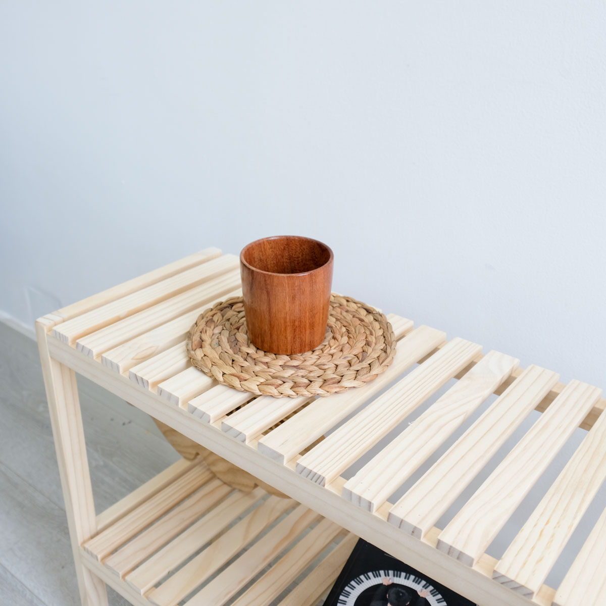 Kệ Đa Năng BEYOURs Bench 2FL Bằng Gỗ Kệ Sách Đựng Đồ Nội Thất Kiểu Hàn Lắp Ráp Phòng Khách, Phòng Ngủ - Gỗ Tự Nhiên