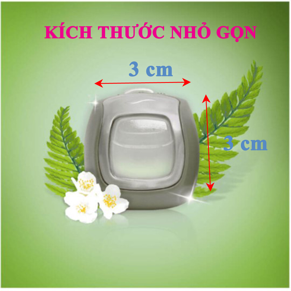 Nước hoa ô tô Ambi Pur,tinh dầu xe hơi kẹp cửa gió nhập khẩu Châu Âu hoàn toàn từ thiên nhiên khử mùi hiệu quả