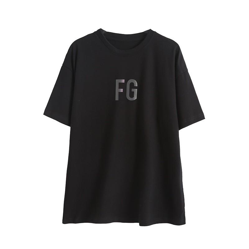 Áo thun FG phản quang 7 màu tay lỡ dáng rộng unisex